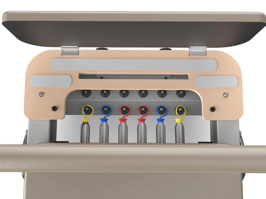 Reformer in Alluminio PTX 7500 Moon&Sand-  linea Lifeness di Toorx- Cod. PTX-7500MS