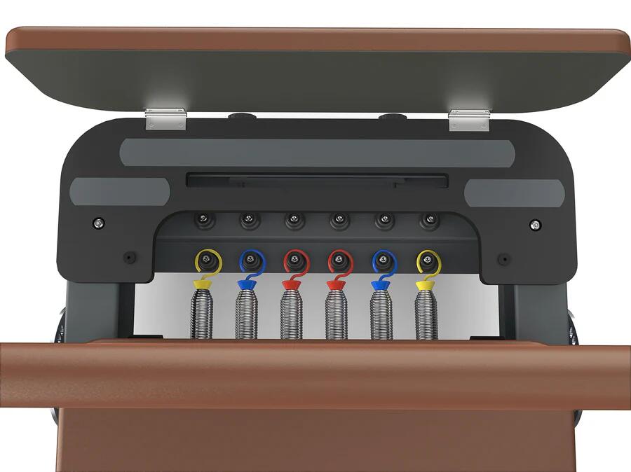 Reformer in Alluminio PTX 7500 Underwood&Earth-  linea Lifeness di Toorx- Cod. PTX-7500UE