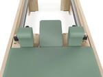 Cadillac Reformer in legno di quercia naturale PTX 6000 Green tea-  linea Lifeness di Toorx- Cod. PTX-6000