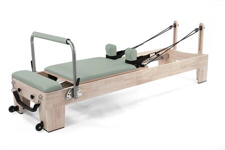 Reformer in legno di quercia naturale PTX 5000 Green tea-  linea Lifeness di Toorx- Cod. PTX-5000