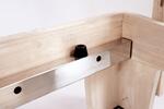 Reformer in legno di quercia naturale PTX 5000 Green tea-  linea Lifeness di Toorx- Cod. PTX-5000