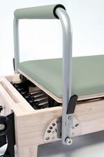Reformer in legno di quercia naturale pieghevole PTX 3000 Green Tea - Linea Liveness di Toorx - Cod. PTX-3000G