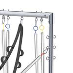 Tower + extension pad colore nero per PTX 8000 e PTX 7400 - Linea Liveness di Toorx - Cod. TOWER+PTXA