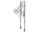 Tower + extension pad colore nero per PTX 8000 e PTX 7400 - Linea Liveness di Toorx - Cod. TOWER+PTXA