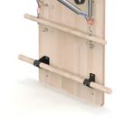 Spring wall unit in legno di quercia naturale - Linea Liveness di Toorx - Cod. PTX-2000