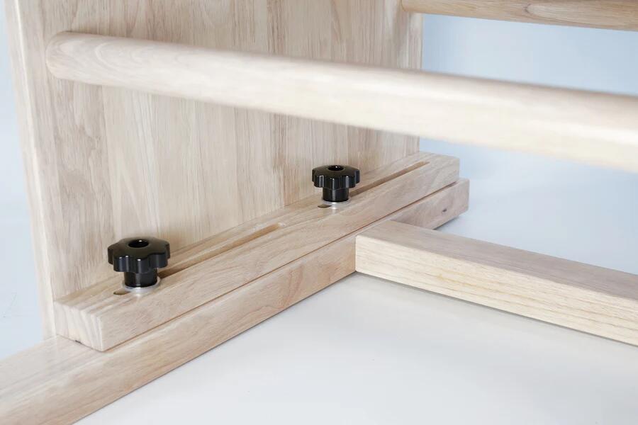 Ladder barrel in legno di quercia naturale - Linea Liveness di Toorx - Cod. PTX-1900G Green Tea