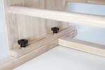 Ladder barrel in legno di quercia naturale - Linea Liveness di Toorx - Cod. PTX-1900G Green Tea