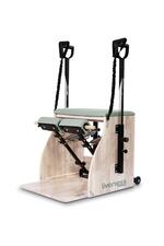 Wunda Chair in legno di quercia naturale - Linea Liveness di Toorx - Cod. PTX-1800G Green Tea