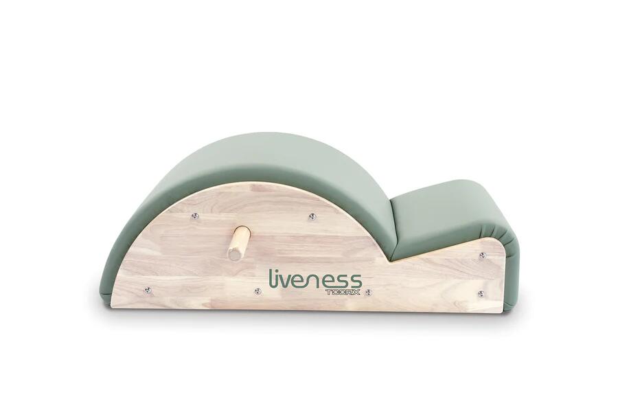 Spine Corrector l in legno di quercia naturale - Linea Liveness di Toorx - Cod. PTX-1700G Green Tea