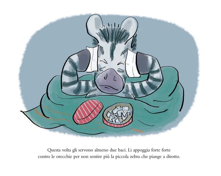 Zeb e la scorta di baci