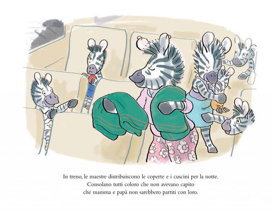 Zeb e la scorta di baci