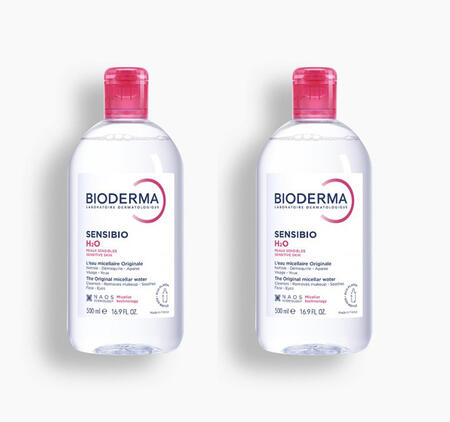 BIODERMA Sensibio H2O Acqua Micellare ►OFFERTA BIPACK 2x500ml◄