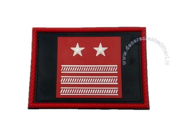 Grado Velcro OP in PVC - Luogotenente Carica Speciale