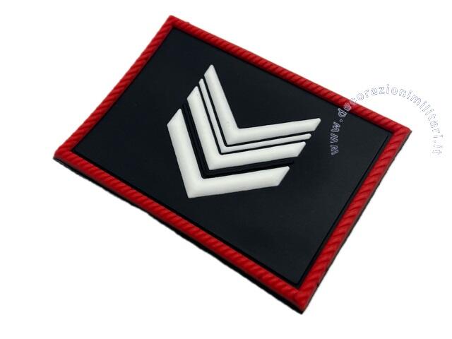 Grado Velcro OP in PVC - Vice Brigadiere