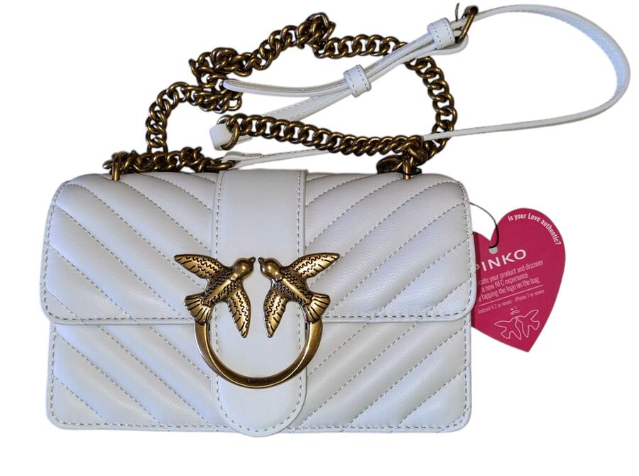 BORSA PINKO LOVE ICON V QUILT DC SHEEP NAPPA 100% 
