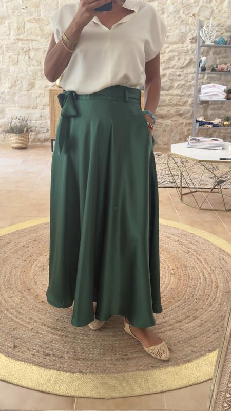 Skirt Sofia green