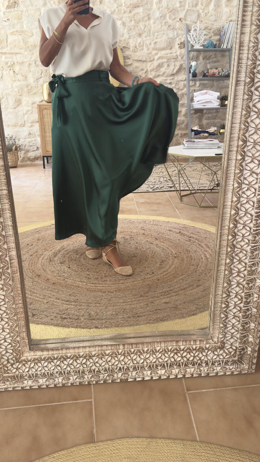 Skirt Sofia green