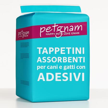 300 tappetini assorbenti 60x90 per cani gatti cuccioli traverse igieniche offerta Petgnam