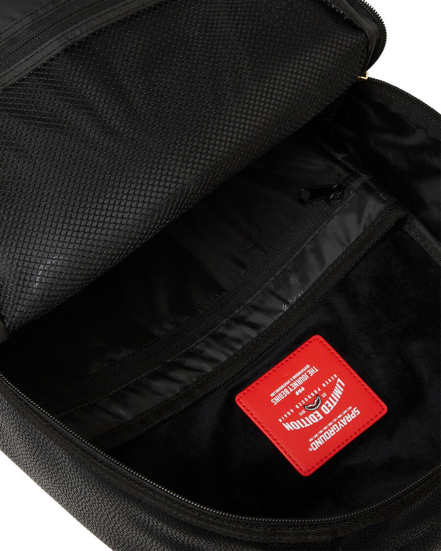 Sprayground Shark Central Gold DLXSV Backpack