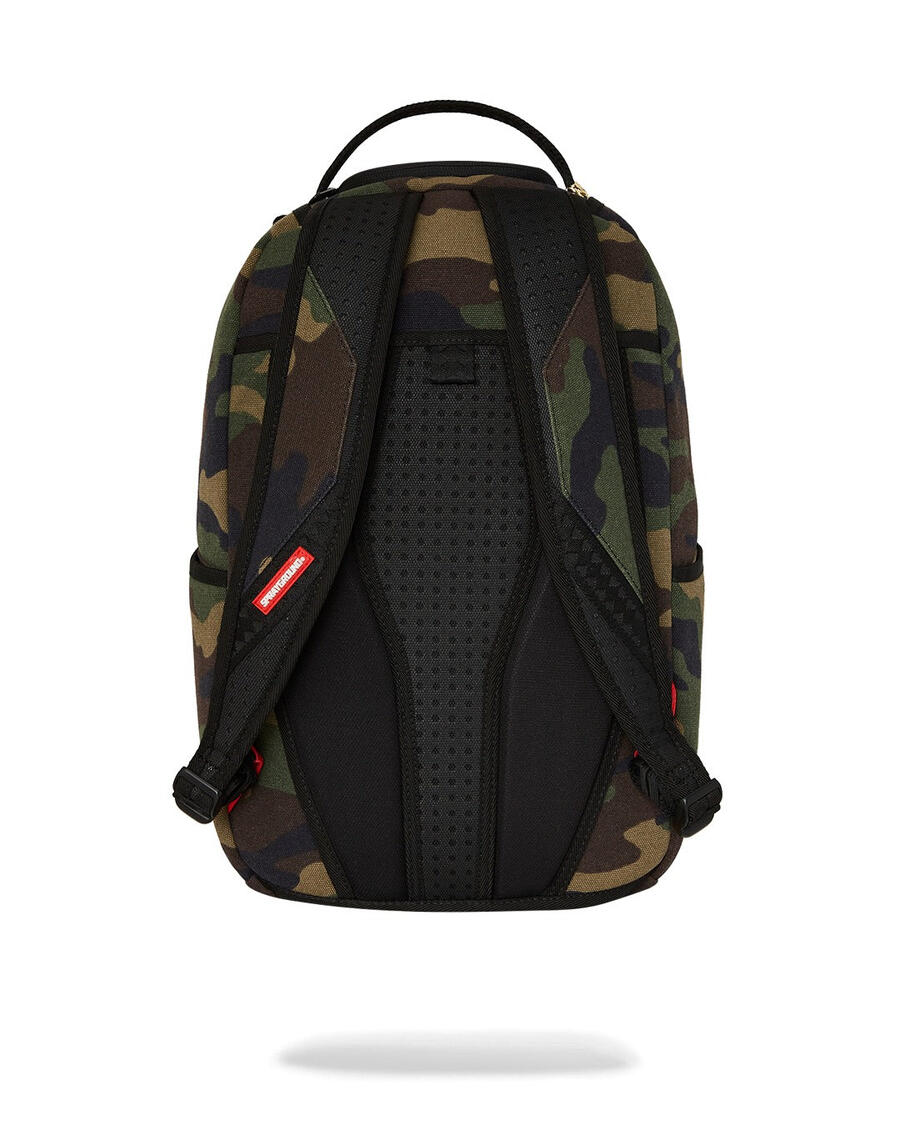 Sprayground Shark Central Camo DLXS Backpack