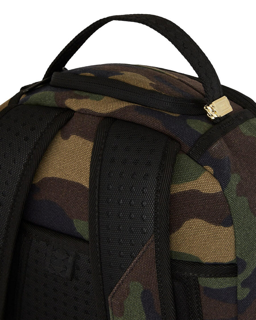 Sprayground Shark Central Camo DLXS Backpack