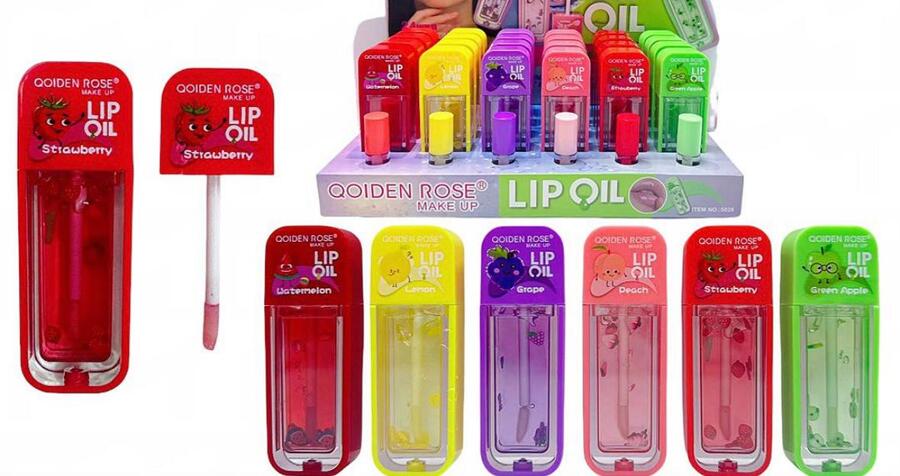 QOIDEN ROSE LIP OIL 
 [Confezione da 24 pezzi]
