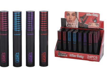 MISS BETTY BLACK MASCARA LASHES
 [Confezione da 24 pezzi]