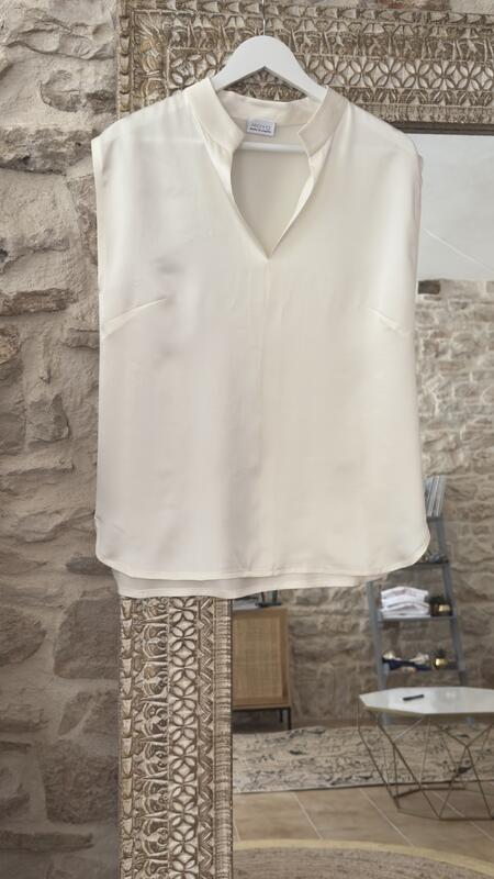 Blusa Audrey avorio