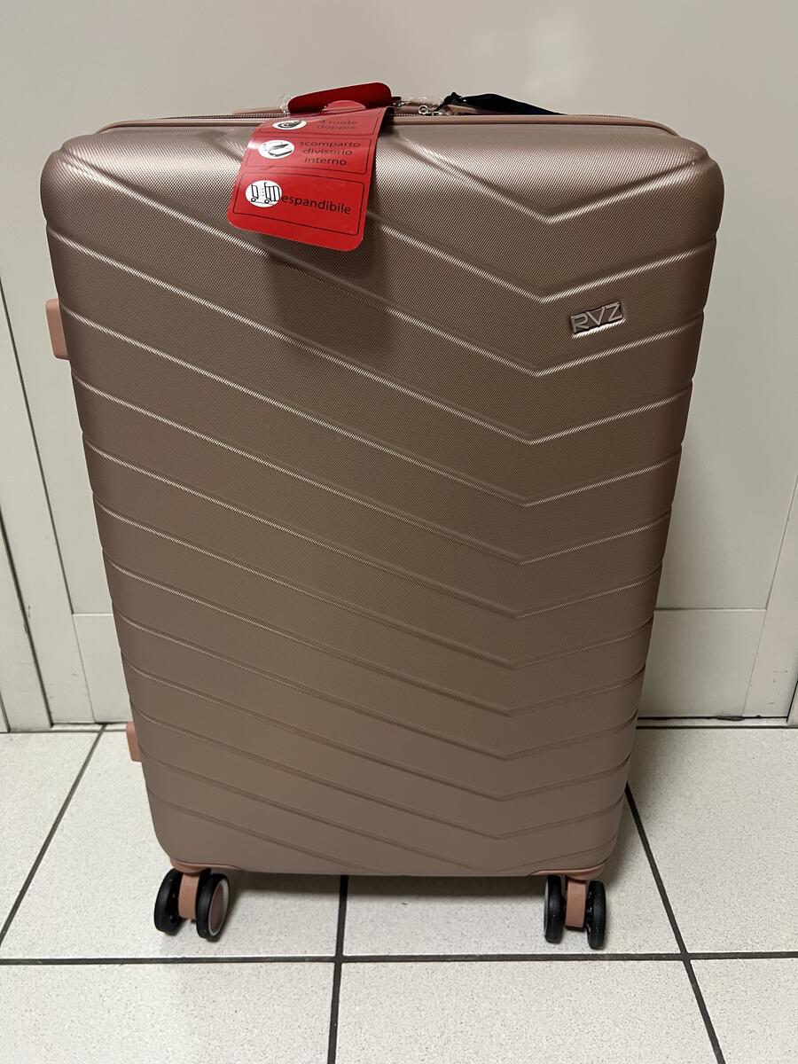 Trolley Valigia Rosa Ravizzoni 67x44x26cm
