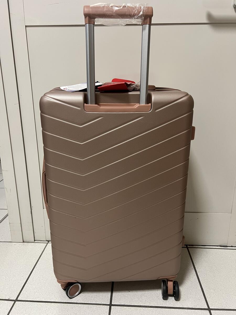 Trolley Valigia Rosa Ravizzoni 67x44x26cm