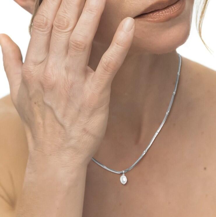 33cn0034-w Collana Donna Marlu'