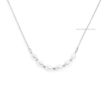 33cn0030-w Collana Donna Marlu'