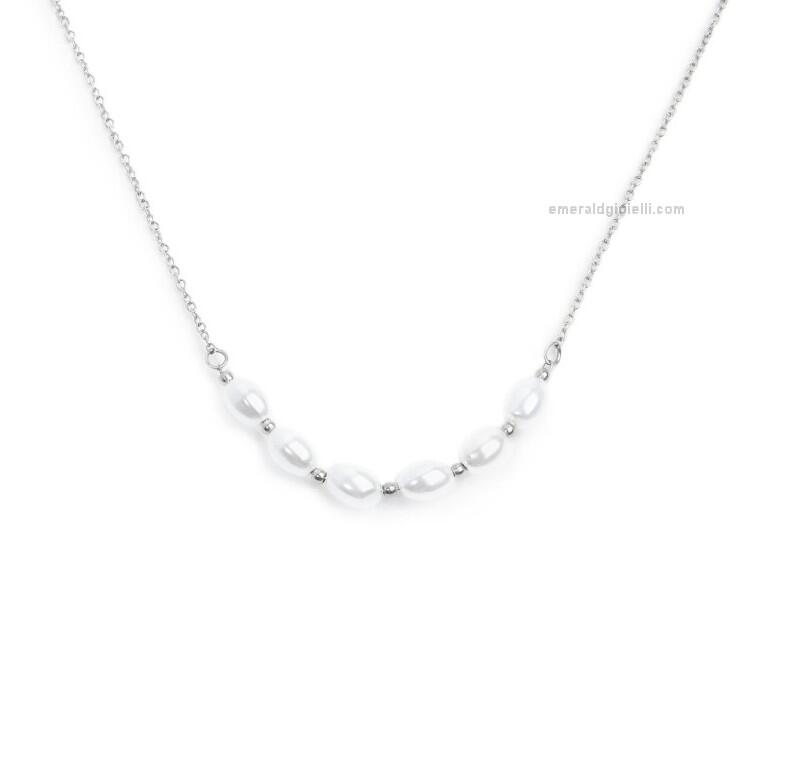 33cn0030-w Collana Donna Marlu'