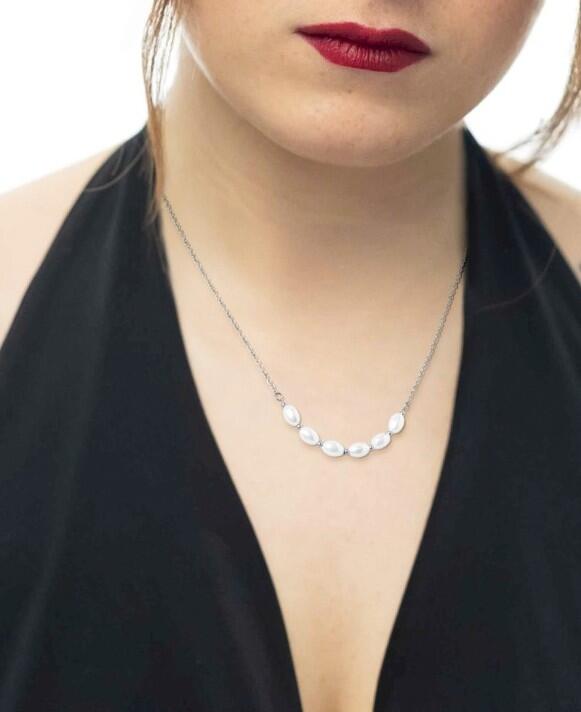 33cn0030-w Collana Donna Marlu'
