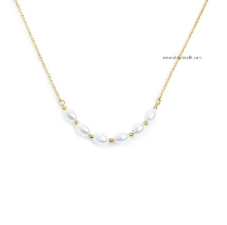 33cn0030g-w Collana Donna Marlu'