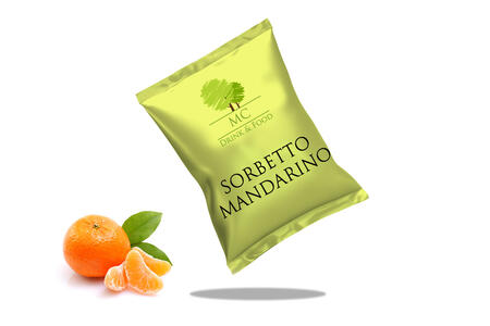 SORBETTO AL MANDARINO - BUSTA 1,15 Kg