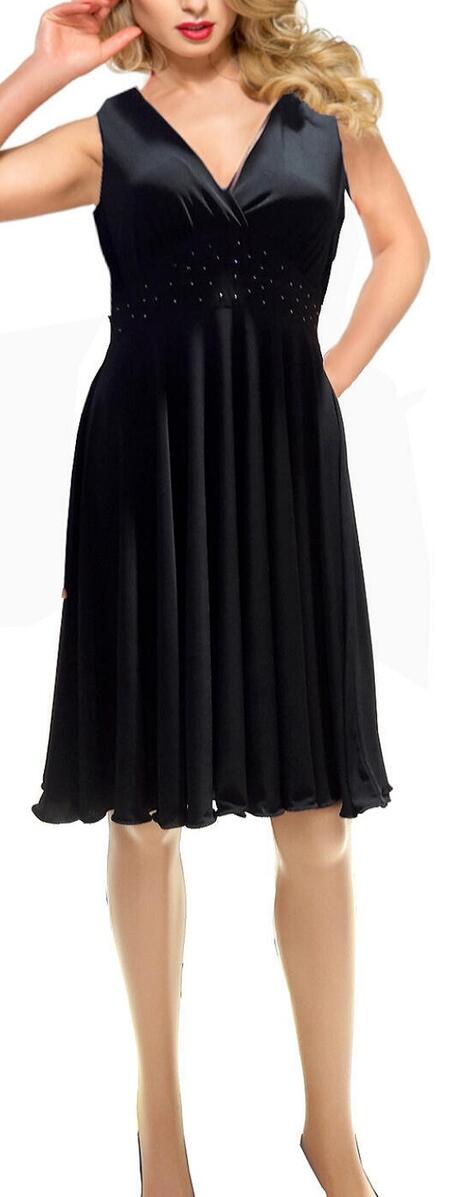 DRESS A WHEEL WITH SHOULDER A TANK AND FLEXIBLE BEHIND size plus versione 4-0042