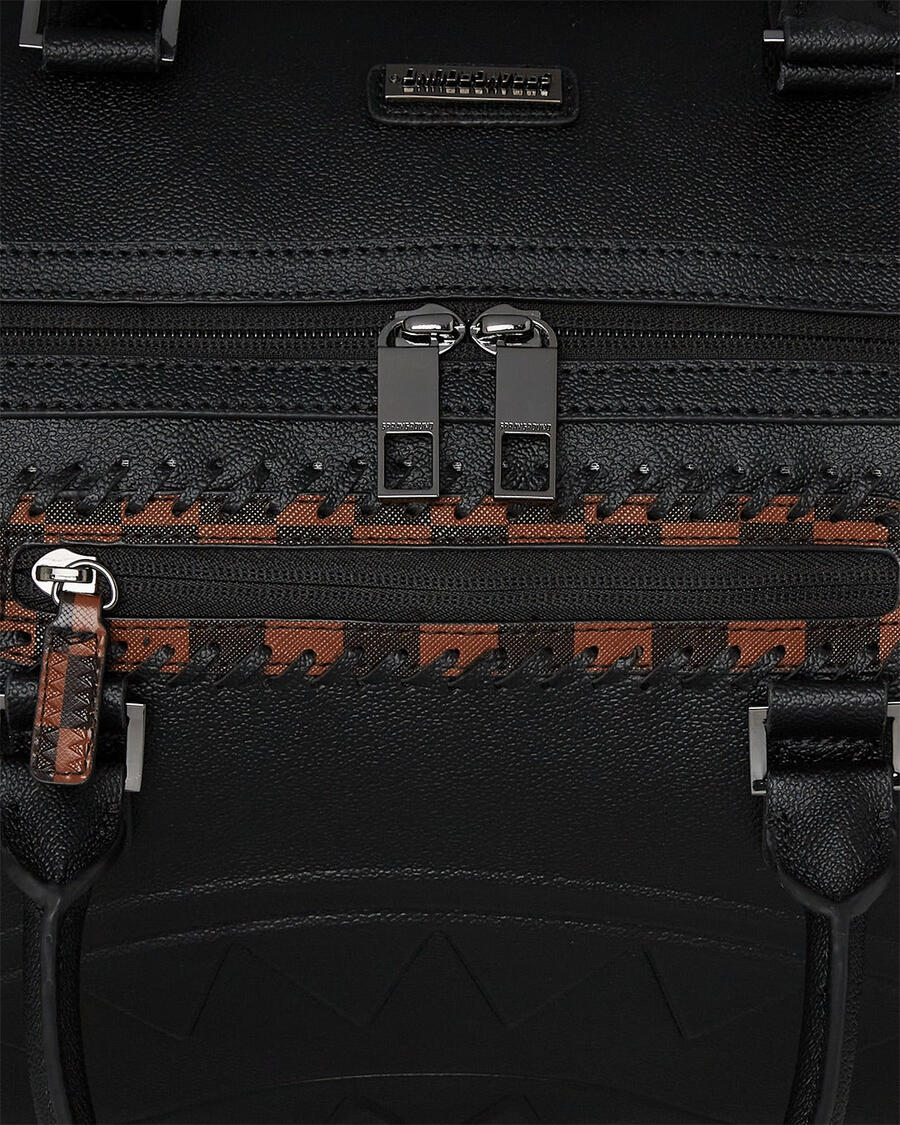 Sprayground Dose Of Check Deux Duffle