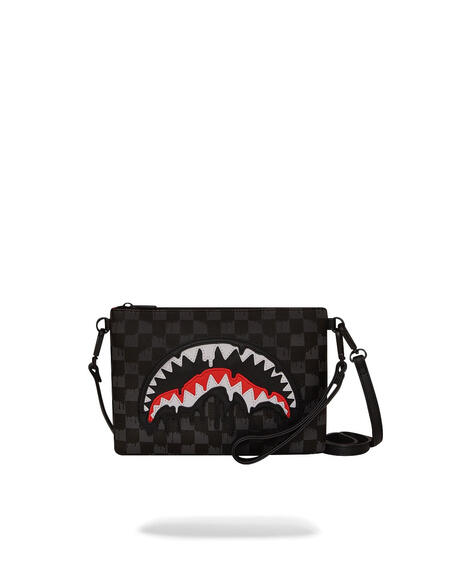 Sprayground Dripping Sharks In Paris Crossover Clutch
