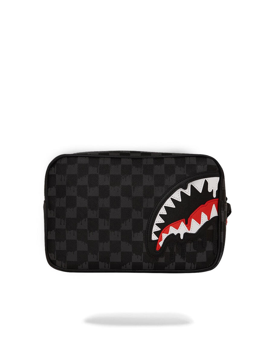 Sprayground Dripping Sharks In Paris Toiletry Brick