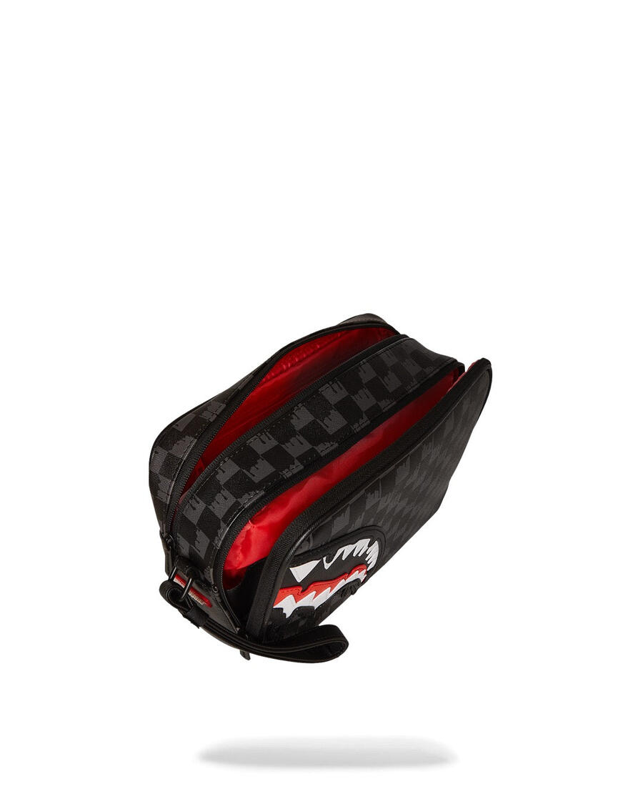 Sprayground Dripping Sharks In Paris Toiletry Brick