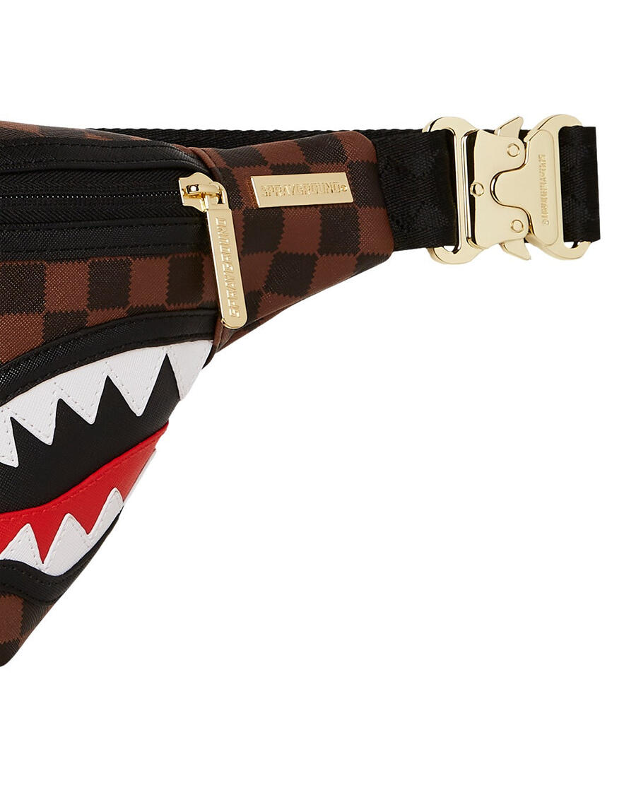 Sprayground Sawtooth Sharks In Paris Savvy Crossbody 
