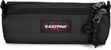 EASTPAK Tombolino Doppia Zip Astuccio Scuola BLACK