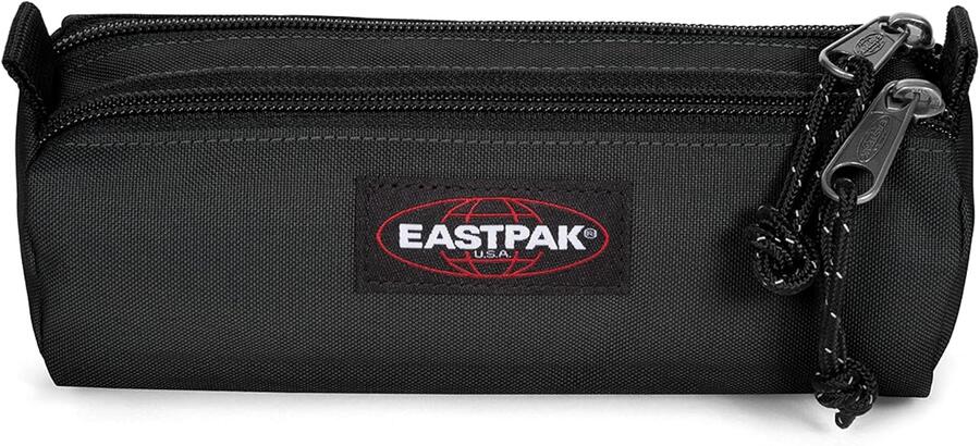 EASTPAK Tombolino Doppia Zip Astuccio Scuola BLACK