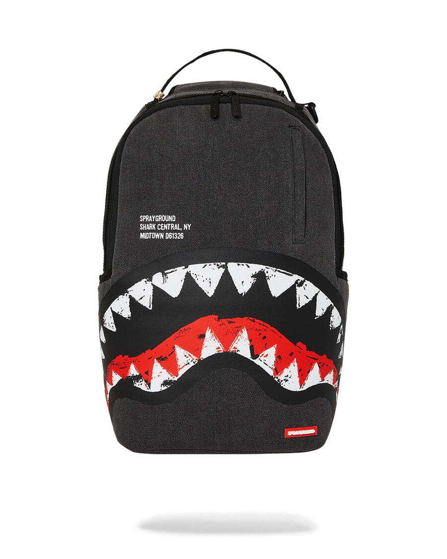 Sprayground Shark Central Painted DLXS Backpack