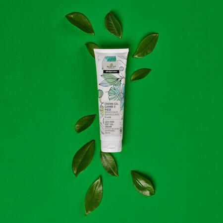 Crema gel gambe e piedi - defaticante, rinfrescante - Tè verde - 150 ml