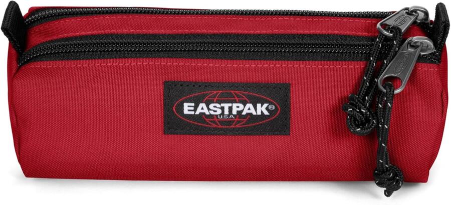 EASTPAK Tombolino Doppia Zip Astuccio Scuola ROSSO
