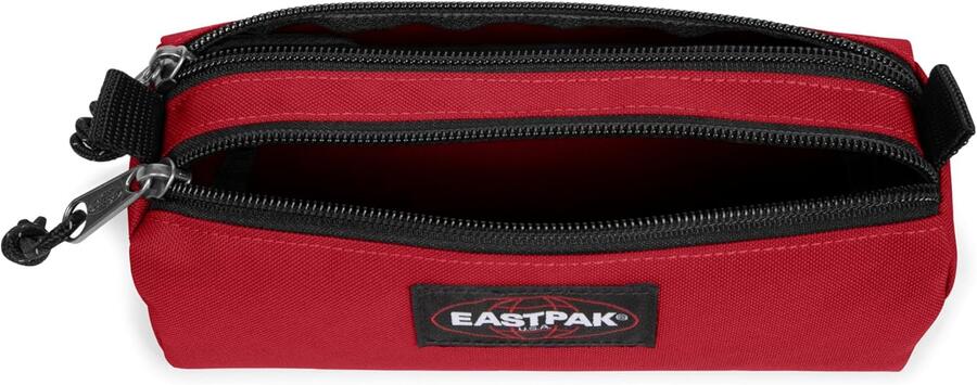 EASTPAK Tombolino Doppia Zip Astuccio Scuola ROSSO