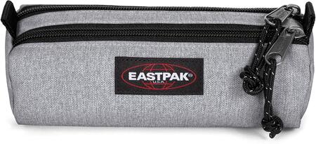 EASTPAK Tombolino Doppia Zip Astuccio Scuola GRIGIO