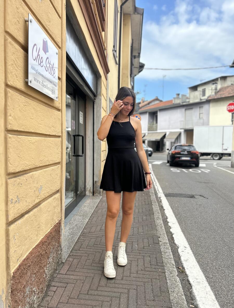 NOVITÀ Abitino con gonna a ruota